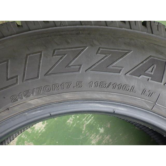 BRIDGESTONE（ブリヂストン） 215/70R17.5 118/116L W979 中古 7分山 4 
