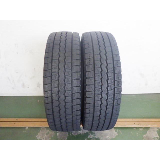 195/75R15 109/107L ダンロップ LT03 中古 2本セット スタッドレス 