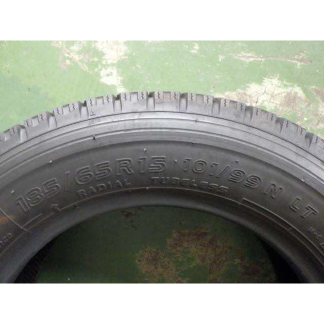185/65R15 101/99N 冬 中古再生 2本セット スタッドレスタイヤ 185/65