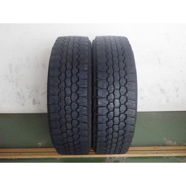 215/70R17.5 123/121J 冬 中古再生 2本セット スタッドレスタイヤ 215 