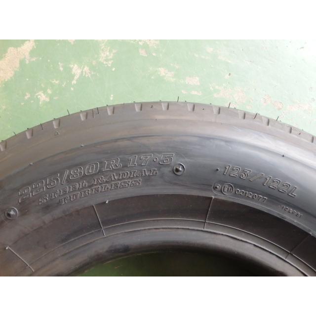 DUNLOP（ダンロップ） 225/80R17.5 123/122L 夏 SP110 中古 9.9分山 4 