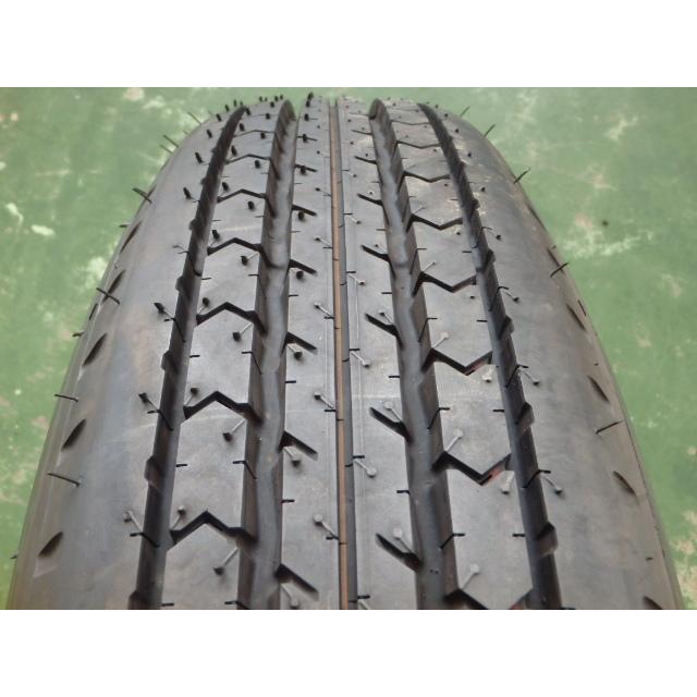 DUNLOP（ダンロップ） 225/80R17.5 123/122L 夏 SP110 中古 9.9分山 4 