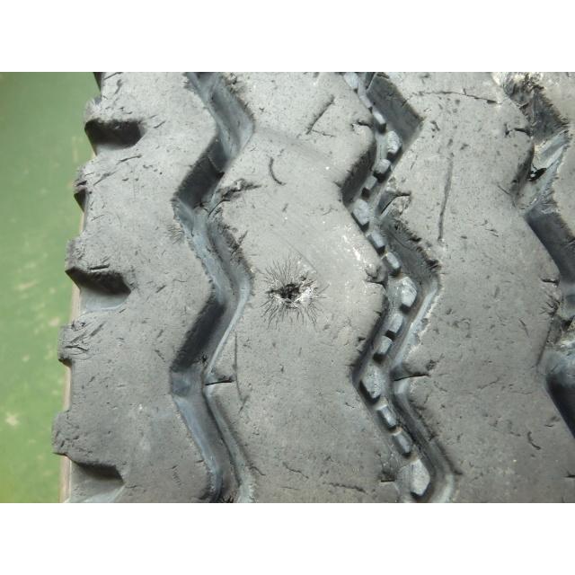DUNLOP（ダンロップ） 225/80R17.5 123/122L 夏 SP520 F 中古 9分山 2
