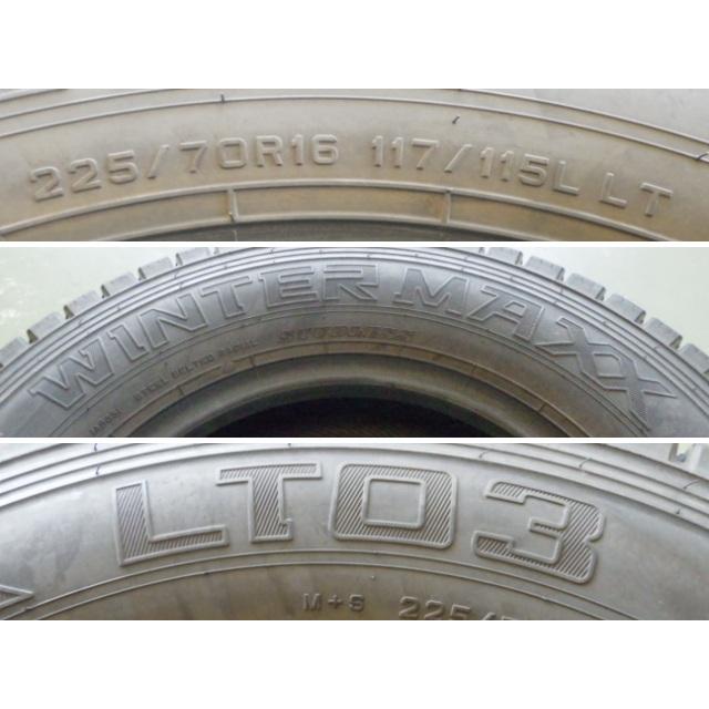 DUNLOP（ダンロップ） 225/70R16 117/115L 冬 WINTERMAXX LT03 中古 9