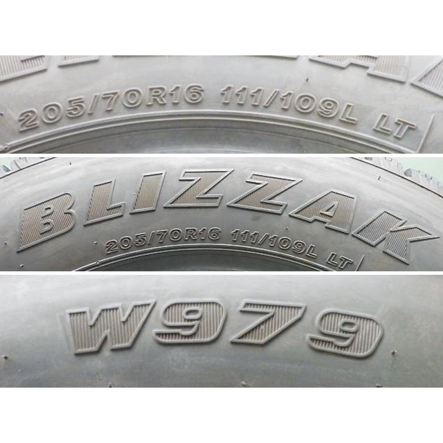 BRIDGESTONE（ブリヂストン） 205/70R16 111/109L BS 冬 BLIZZAK W979 