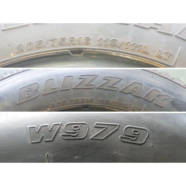 BRIDGESTONE（ブリヂストン） 205/75R16 113/111L 冬 ブリザック W979 