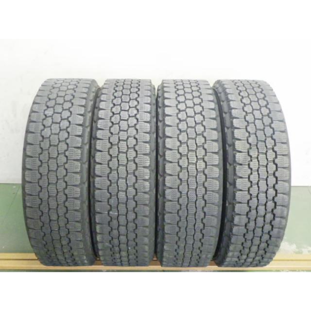 215/70R17.5 123/121J 冬 中古再生 4本セット スタッドレスタイヤ 215 