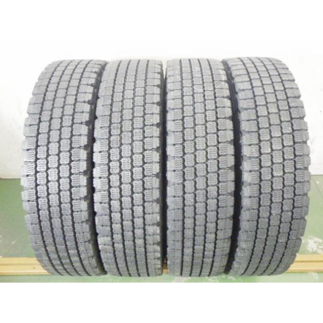 225/80R17.5 123/122L BRM 冬 V-STEEL STUDLESS W910 中古再生 4本 