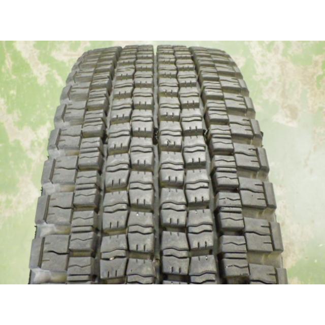 225/80R17.5 123/122L DSR 冬 SP001R 中古再生 8分山 2本セット 