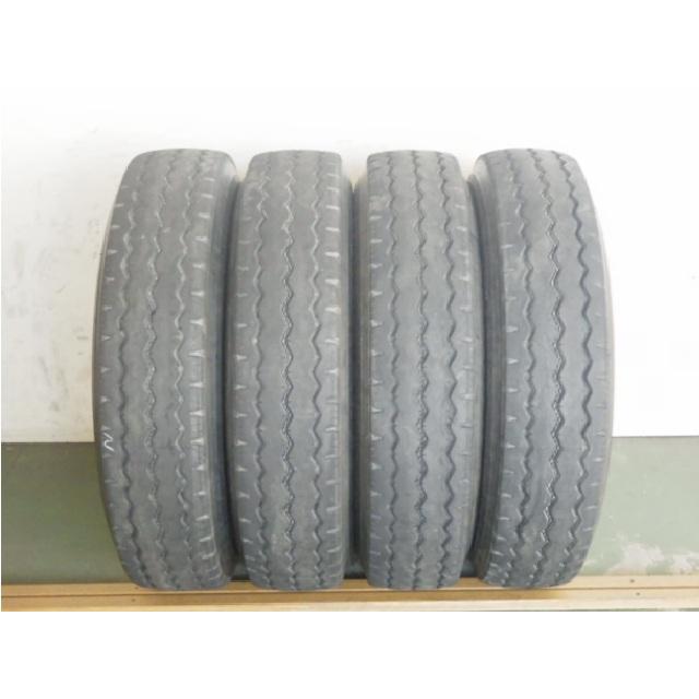 3839 ダンロップ　225/80R17.5 4本セット DUNLOP（ダンロップ） 225/80R17.5 123/122L 夏 SP524TS 中古 7分山 4