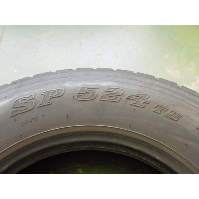 DUNLOP（ダンロップ） 225/80R17.5 123/122L 夏 SP524TS 中古 7分山 4