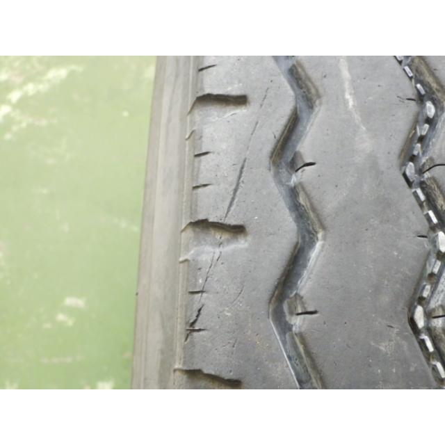 DUNLOP（ダンロップ） 225/80R17.5 123/122L 夏 SP524TS 中古 7分山 4