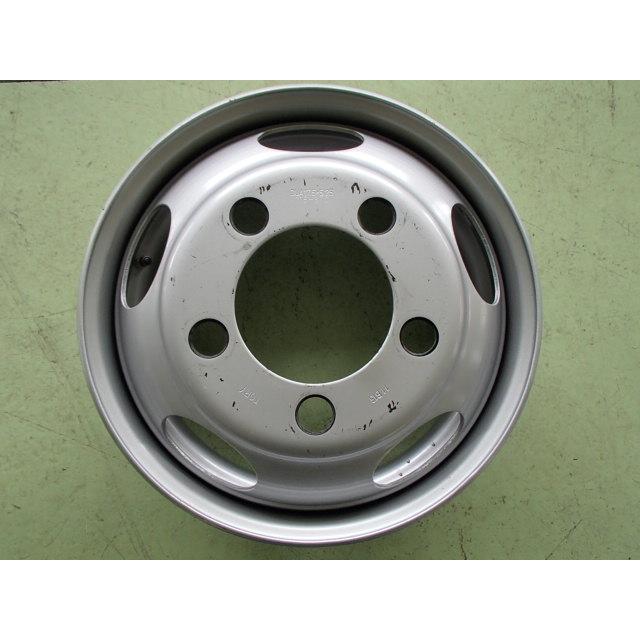 17.5×5.25 PCD:208 5穴 +115 TOPY DUA 新車外し 6本セット スチール 