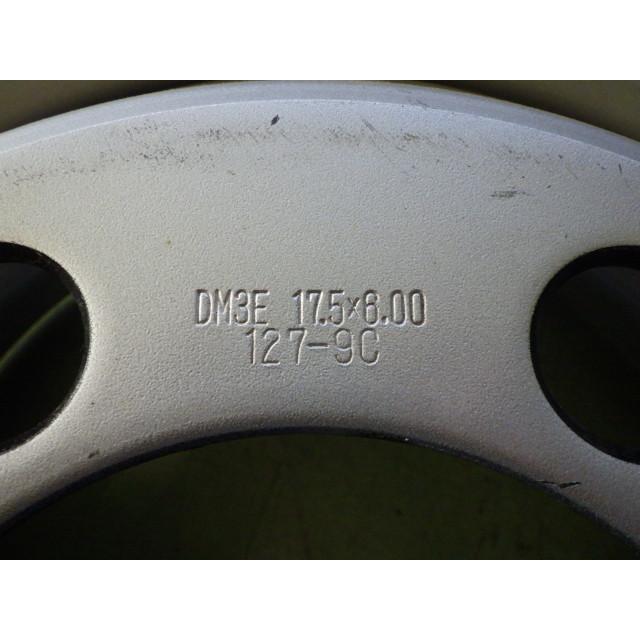 17.5×6.00 PCD:222.25 6穴 +127 TOPY JIS DM3E 中古 6本セット