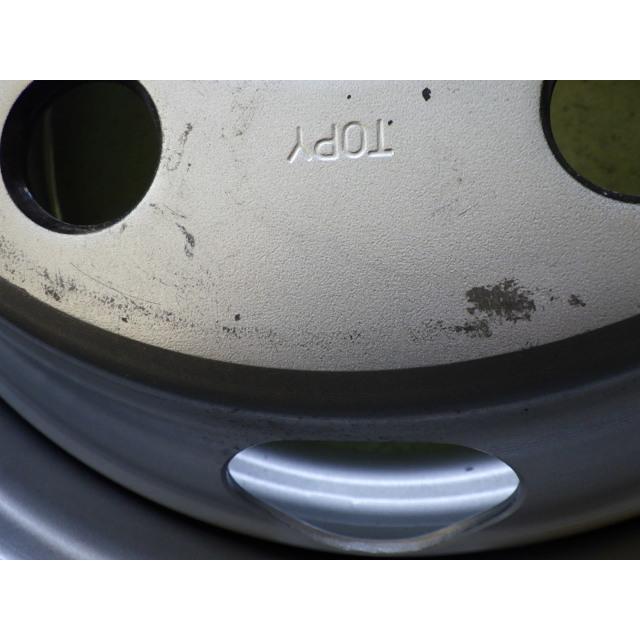17.5×6.00 PCD:222.25 6穴 +127 TOPY JIS DM3E 中古 6本セット