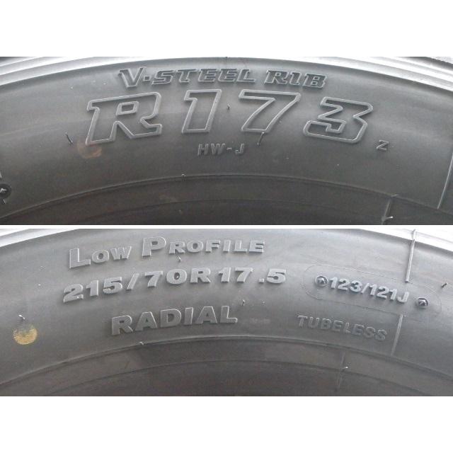 BRIDGESTONE（ブリヂストン） R173 215/70R17.5 123/121J 中古 9.9分山 