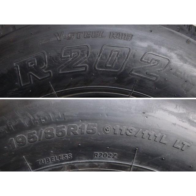 BRIDGESTONE（ブリヂストン） R202 195/85R15 113/111L 中古 9.9分山 1 