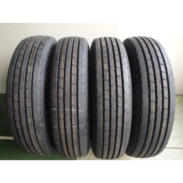 ブリヂストン V-STEEL RIB R202 195/85R15 113/111L LT 4本 7～8分溝