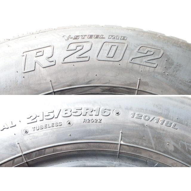 ★バリ山 215/85R16 120/118L LT ブリヂストンR202 6本 ☆バリ山 215/85R16 120/118L LT ブリヂストンR202 6本 - メルカリ
