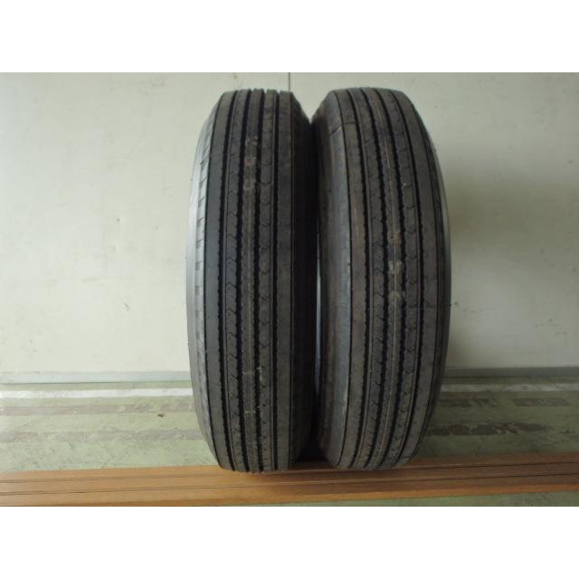 DUNLOP 225/80R17.5 123/122L ダンロップ SP330K 中古 9.9分山 2本 