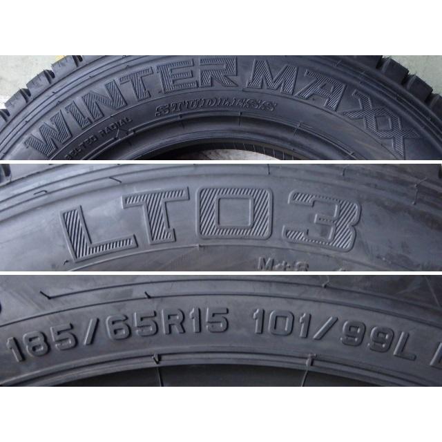 DUNLOP（ダンロップ） LT03 185/65R15 101/99L 未使用 4本セット 