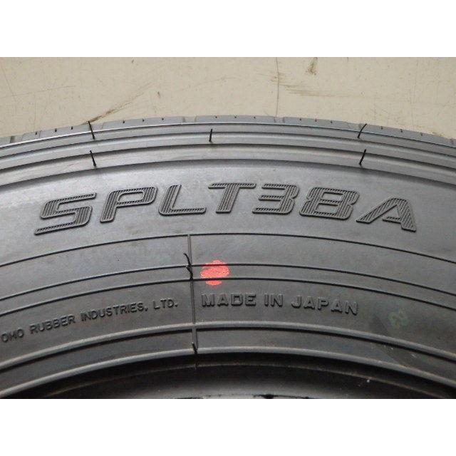195/85R15 113/111L ダンロップ SPLT38A 中古 9.9分山 4本セット 