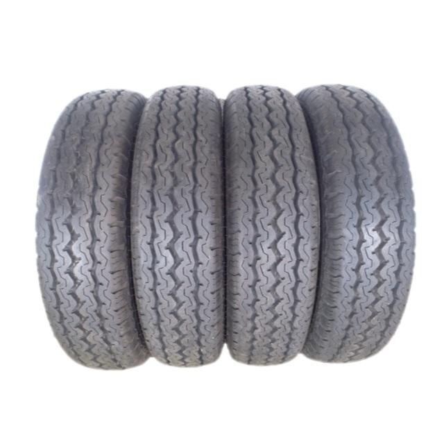 DUNLOP（ダンロップ） 205/85R16 117/115L 夏 SPLT5 中古 9.9分山 4本 