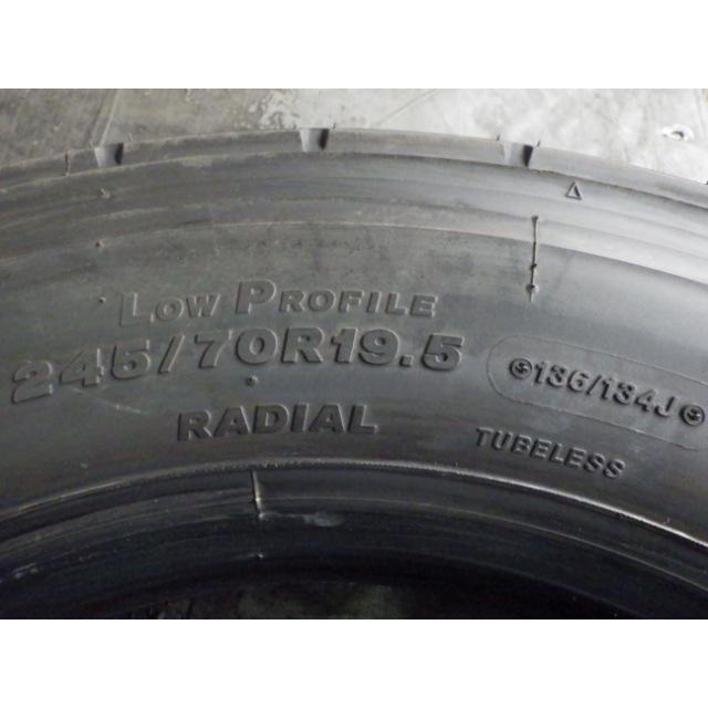 245/70R19.5 136/134J ブリヂストン 夏 R173 中古 9.9分山 6本セット サマータイヤ 2023年 日本製 245/70/19.5 245/70-19.5【引き取り可】 | BRIDGESTONE | 02