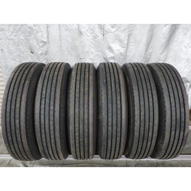 11R22.5 14PR ブリヂストン BRIDGESTONE 夏 V-STEEL RIB R278 中古 9.9分山 6本セット サマータイヤ 2023年製 日本製 11/22.5 11-22.5 | BRIDGESTONE