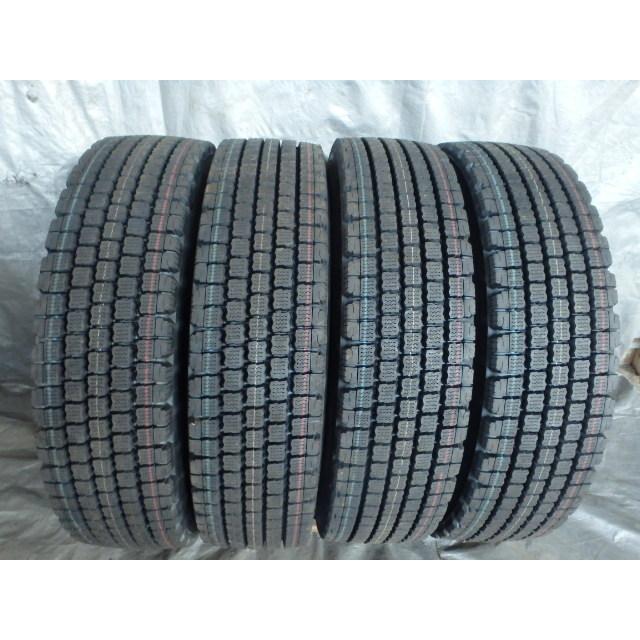 T765　11R22.5　16PR　ブリヂストン　スタッドレス　4本　片減り有り BRIDGESTONE（ブリヂストン） 11R22.5 16PR 冬 V-STEEL STUDLESS W910