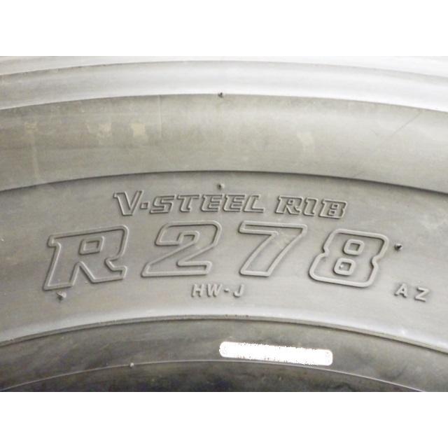 BRIDGESTONE（ブリヂストン） 285/85R22.5 146/143J R278 中古 9.9分山 