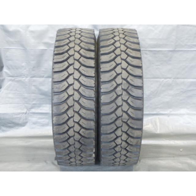 3709 ミシュラン　315/80R22.5 2本セット ミシュラン（MICHELIN） 315/80R22.5 156/150K 夏 X WORKS HD D 中古
