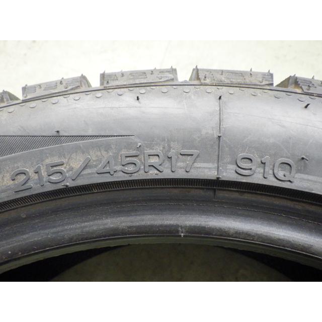 NANKANG P3152-ナンカン ICEACTIVA AW-1 215/45R17 91Q XL 中古 9.9分 