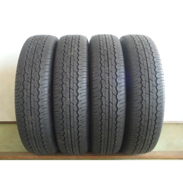 195/80R15 96S ダンロップ GRANDTREK AT20 中古 9.9分山 4本セット 