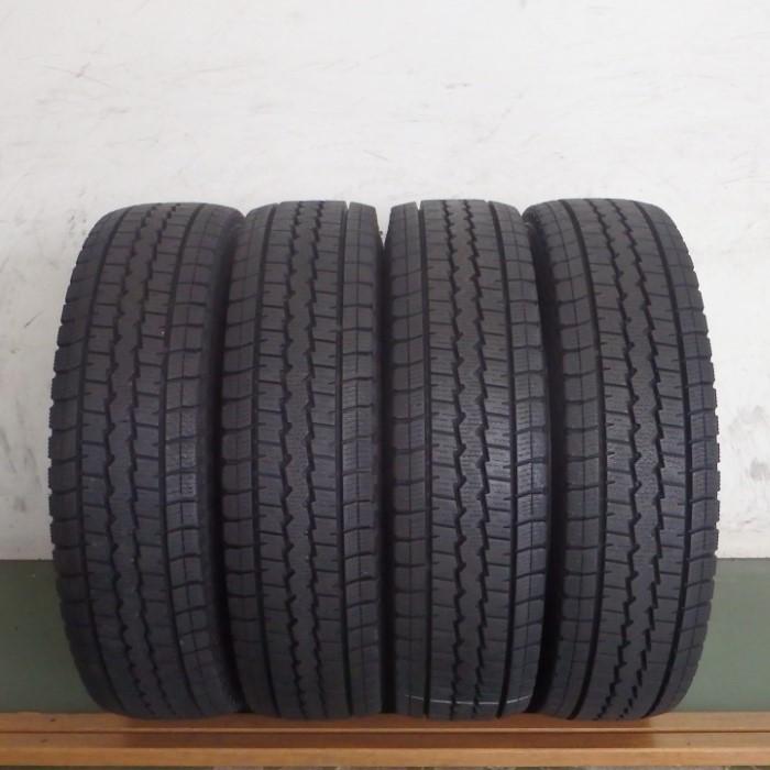 DUNLOP 165R13 6PR ダンロップ WINTERMAXX SV01 中古 9分山 4本セット 