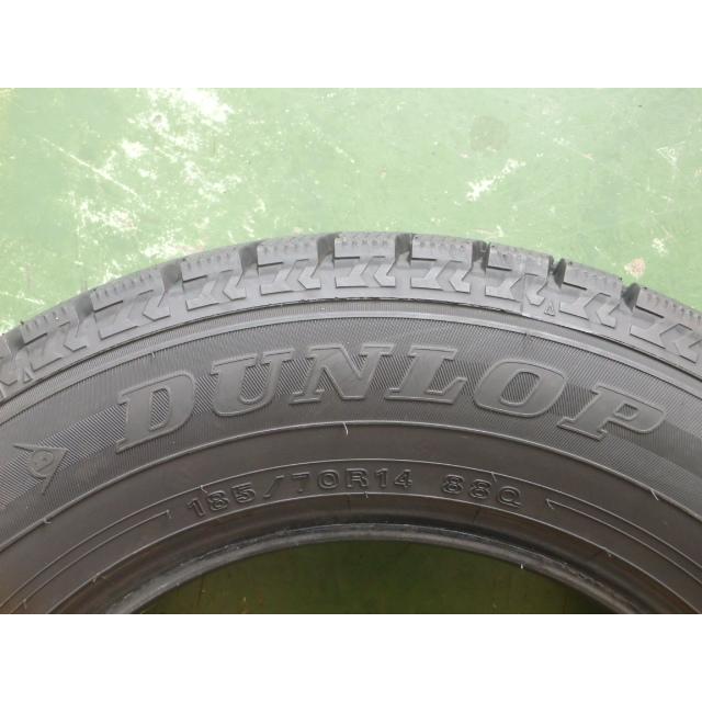 DUNLOP（ダンロップ） 185/70R14 88Q WINTERMAXX WM02 中古 8分山 2本