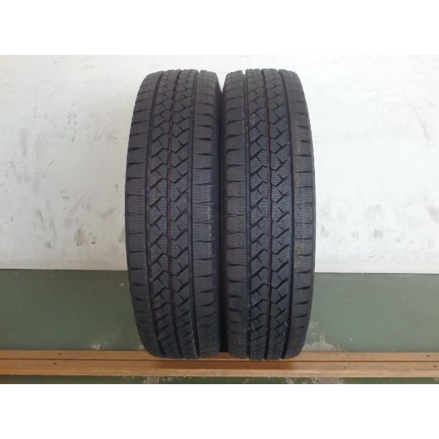 195/80R15 107/105L ブリヂストン BLIZZAK VL1 中古 9.9分山 2本セット 