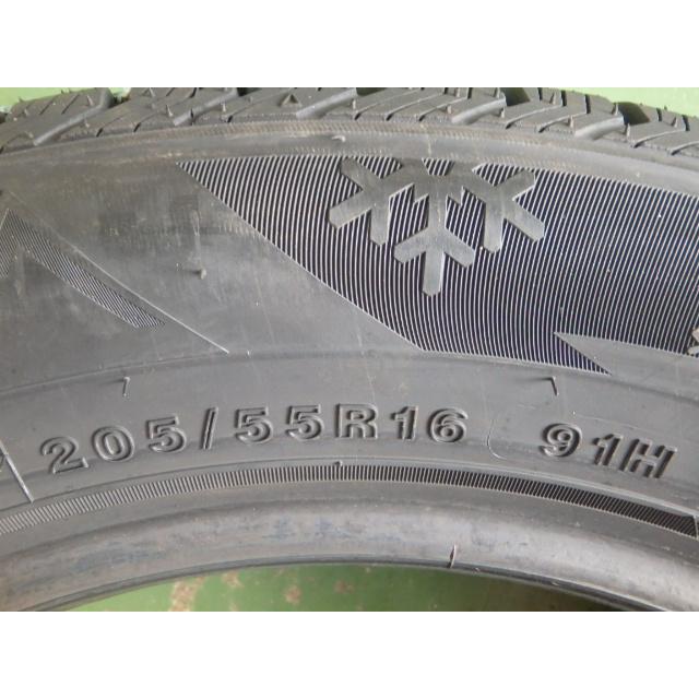 205/55R16 91H TRISTAR SNOWPOWER UHP 中古 9.9分山 2本セット 