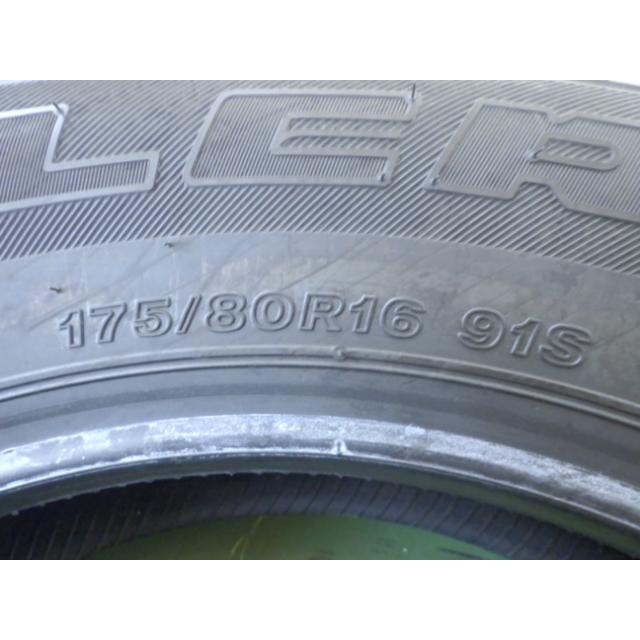 BRIDGESTONE（ブリヂストン） 175/80R16 91S 夏 DUELER H/T 684II 中古