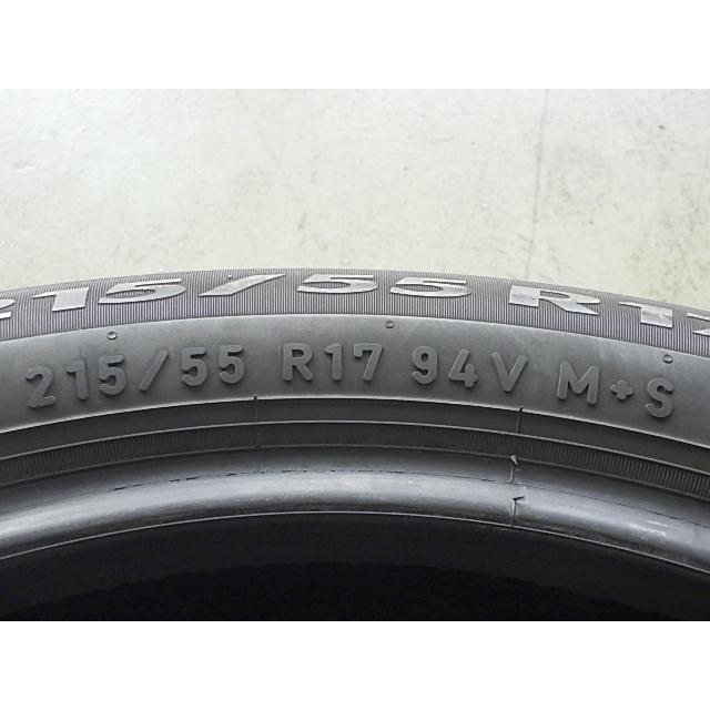 PIRELLI（ピレリ） 215/55R17 94V 夏 P8 FS 中古 9分山 2本セット 
