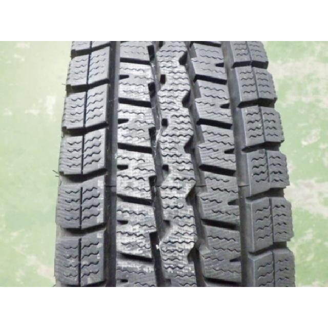 155/80R14 88/86N ダンロップ DUNLOP 冬 WINTERMAXX SV01 中古 9分山 4本セット スタッドレスタイヤ 日本製 155/80/14 155/80-14 P3630の画像