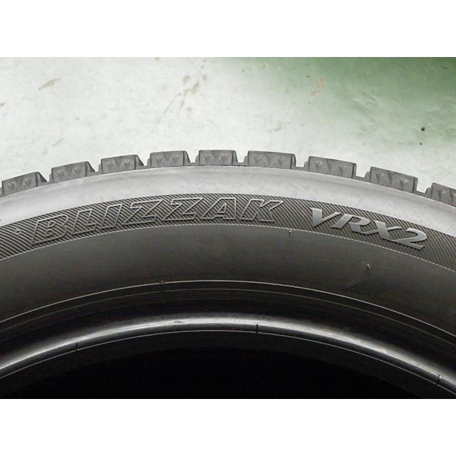205/55R17 91Q ブリヂストン BRIDGESTONE 冬  BLIZZAK VRX2 中古 2本SET スタッドレスタイヤ 2021年製 日本製 205/55/17 205/55-17 P3665の画像