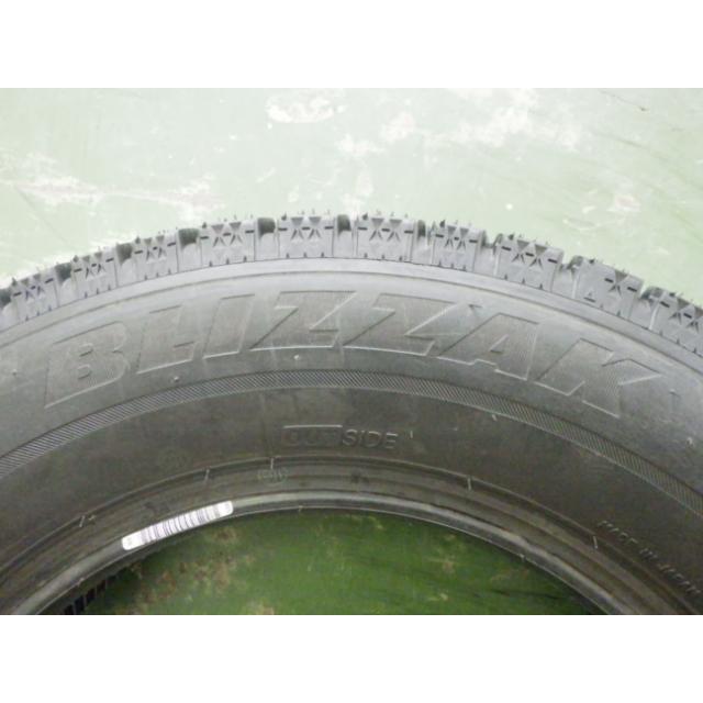 145/80R13 75Q ブリヂストン BS 冬 BLIZZAK VRX2 中古 9.9分山 2本セット スタッドレスタイヤ 2021年製 日本製 145/80/13 145/80-13 P3689の画像