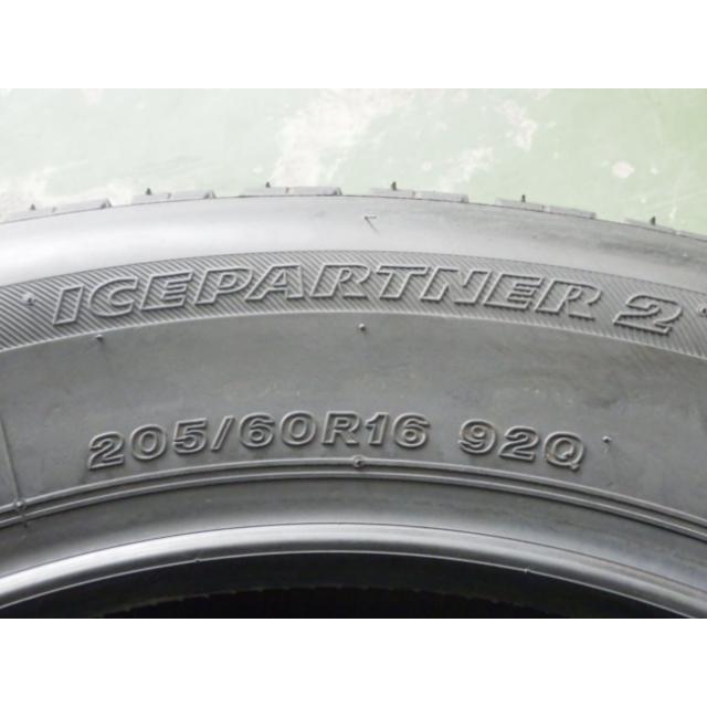 BRIDGESTONE（ブリヂストン） 205/60R16 92Q BS 冬 ICEPARTNER 2 中古