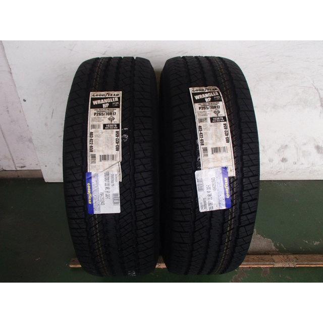 P265/70R17 113S グッドイヤー 夏 ラングラー WRANGLER HP 未使用 2本セット サマータイヤ 2015年製 P265/70/17 P265/70-17