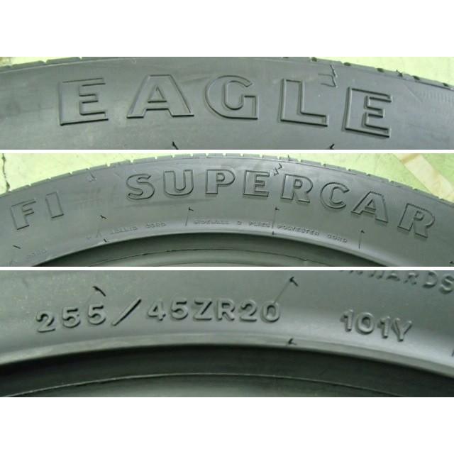 255/45R20 101Y グッドイヤー GOODYEAR 夏 イーグル EAGLE F1 SUPERCAR 未使用 4本セット サマータイヤ 255/45/20 255/45-20の画像