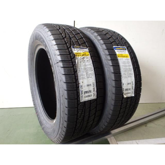 225/60R17 99H グッドイヤー Assurance WeatherReady 未使用 2本 