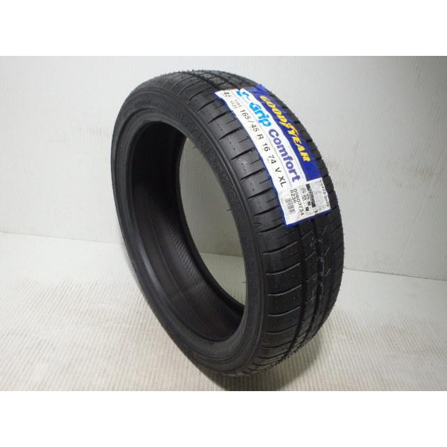 グッドイヤー E-Grip COMFORT 165/45R16 74V XL 未使用 1本のみ サマー