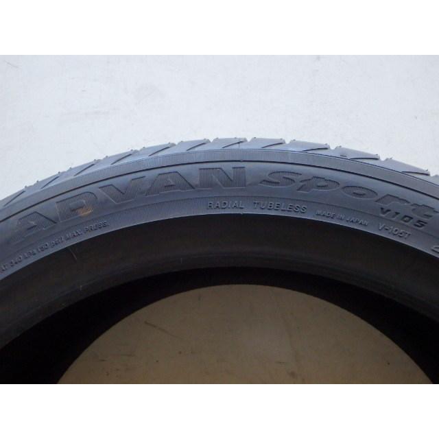 295/35R21 107Y XL ヨコハマ YOKOHAMA 夏 アドバン ADVAN Sport SUV V105T 未使用 2本セット サマータイヤ 日本製 295/35/21 295/35-21の画像