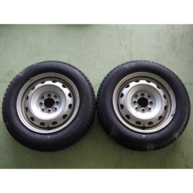 BRIDGESTONE（ブリヂストン） 165/70R14 新品 2本セット 冬タイヤ 鉄 